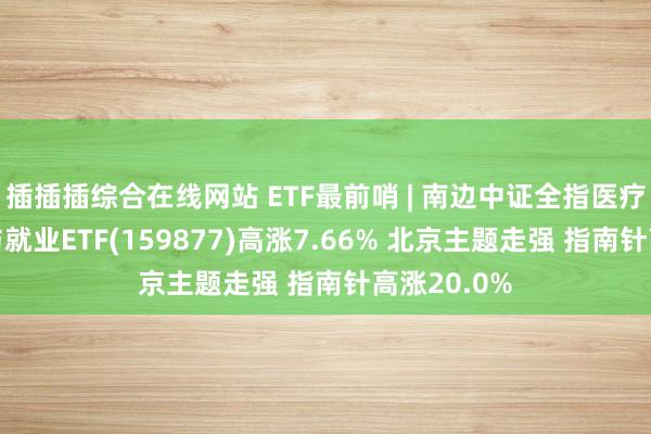 插插插综合在线网站 ETF最前哨 | 南边中证全指医疗保健开辟与就业ETF(159877)高涨7.66% 北京主题走强 指南针高涨20.0%