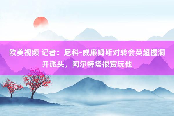 欧美视频 记者：尼科-威廉姆斯对转会英超握洞开派头，阿尔特塔很赏玩他